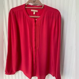 Banana Republic Vibrant Fuchsia Blouse